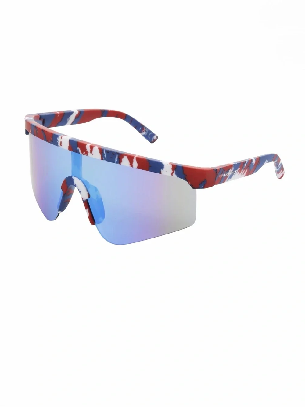 Panama Jack Multicolor Shield Sunglasses - 100% UV Protection